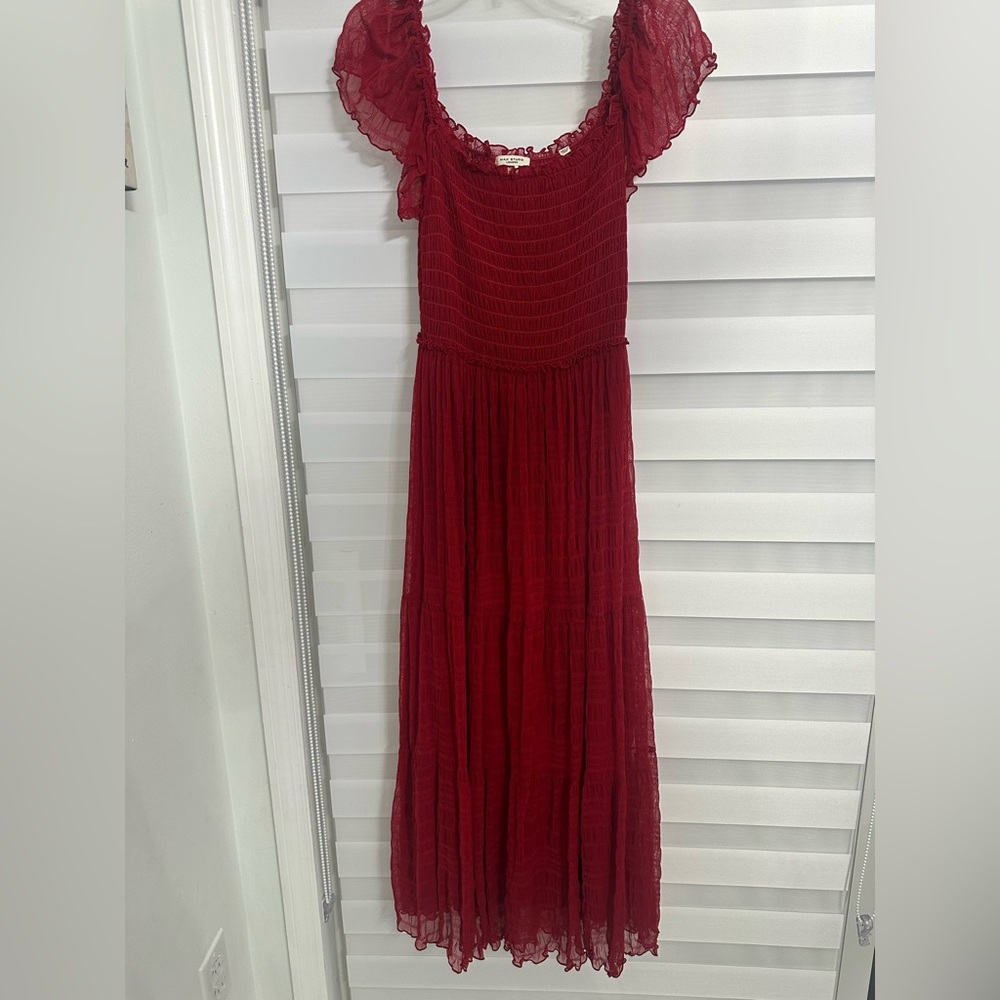 Red dress